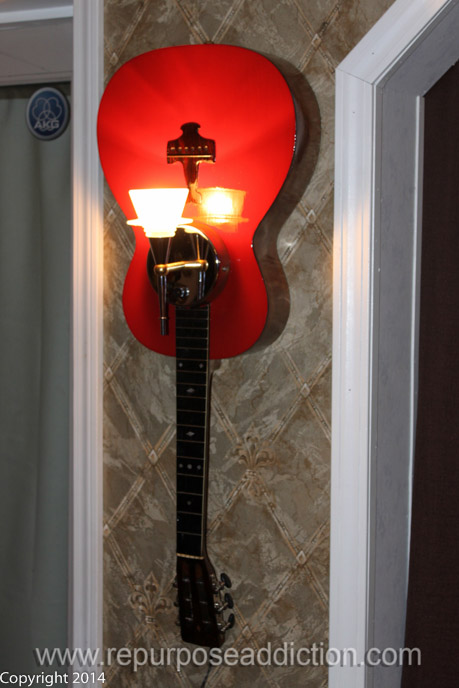 Guitar Wall Sconce